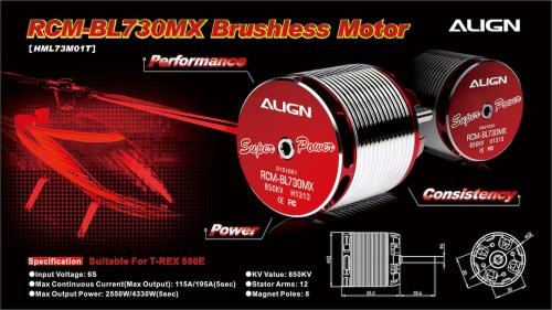 730MX Brushless Motor (960KV)