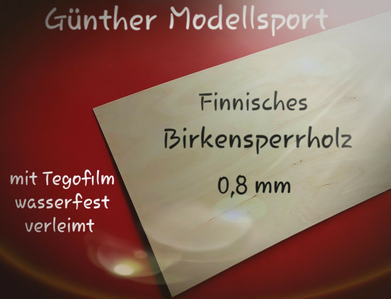 Krick Birkensperrholz 0,8x245x745 mm, 81891, 50,41euro/m²