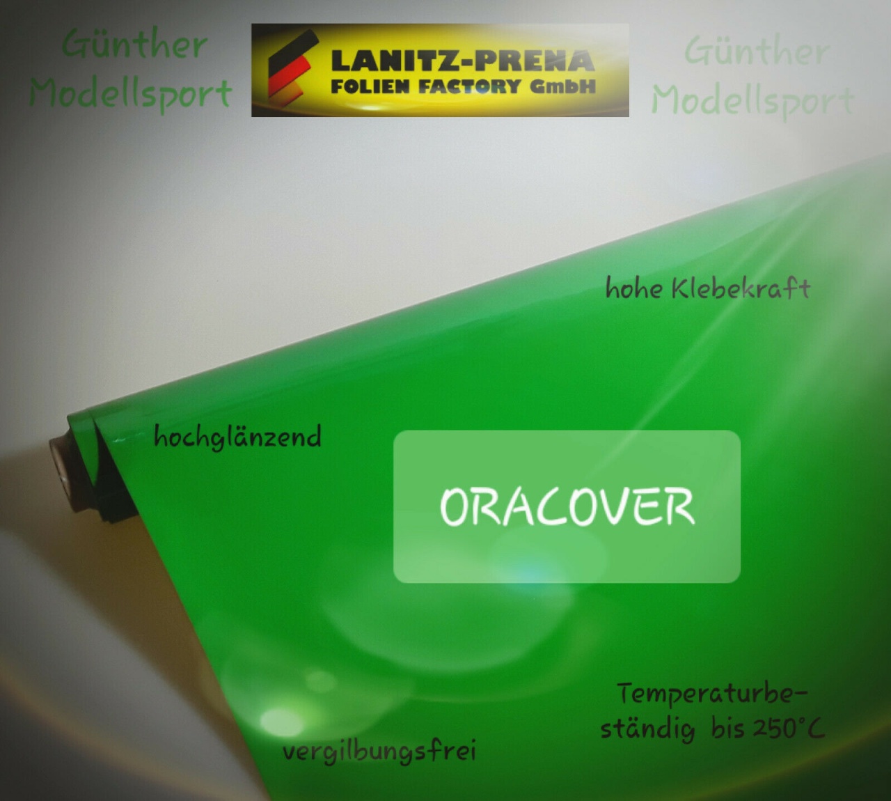 Oracover Bügelfolie hellgrün, 1m/17,25euro, 21-042-010