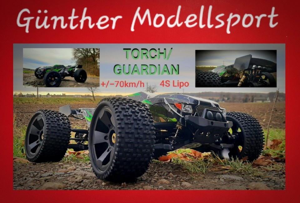 1:8 Truck TORCH/GUARDIAN 2in1 green/black 4S RTR