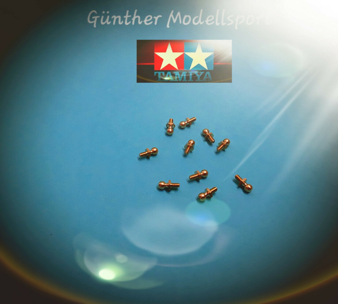 Tamiya DF-02 5mm Kugelkopf M3 (10), 300050592