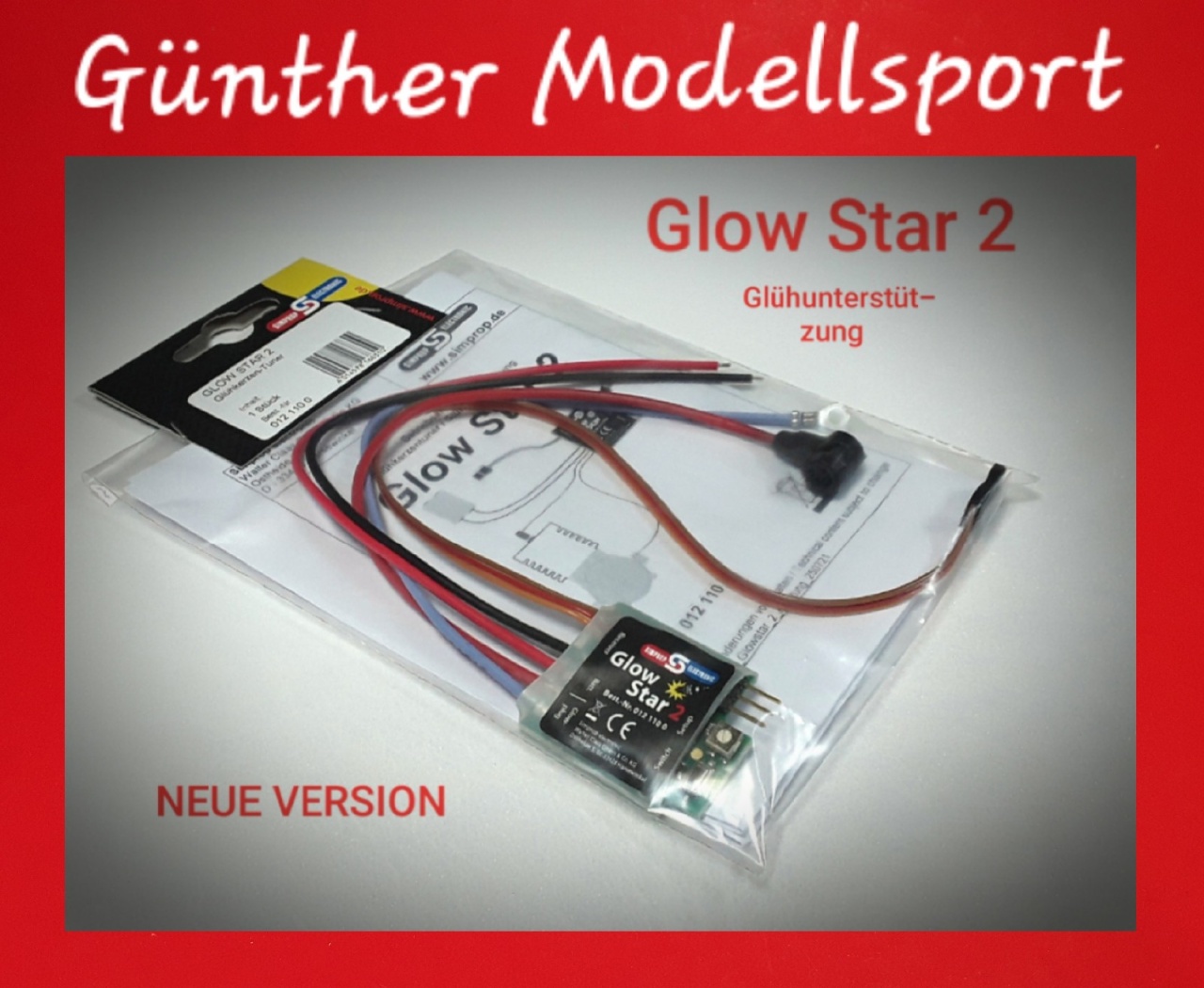 Simprop Electronic GLOW STAR 2, Glühunterstützung, 0121100