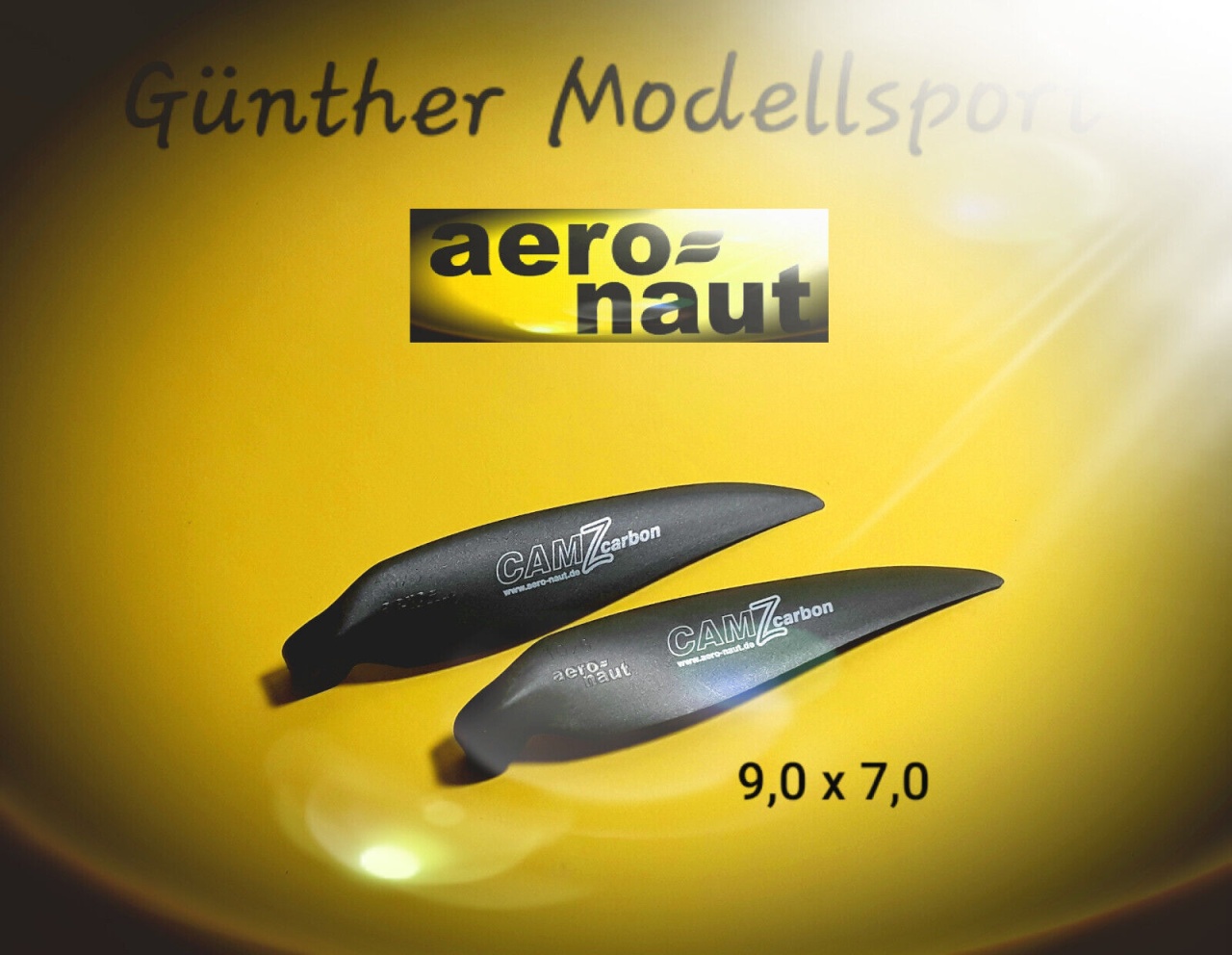 CAMcarbon Z Klappluftschrauben 9x7 Nr.: 7239/23 v. aeronaut