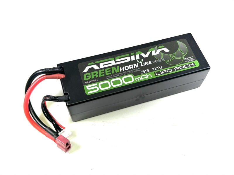 Greenhorn Vol.2 LiPo 11.1V-50C 5000 HC (T-Plug)