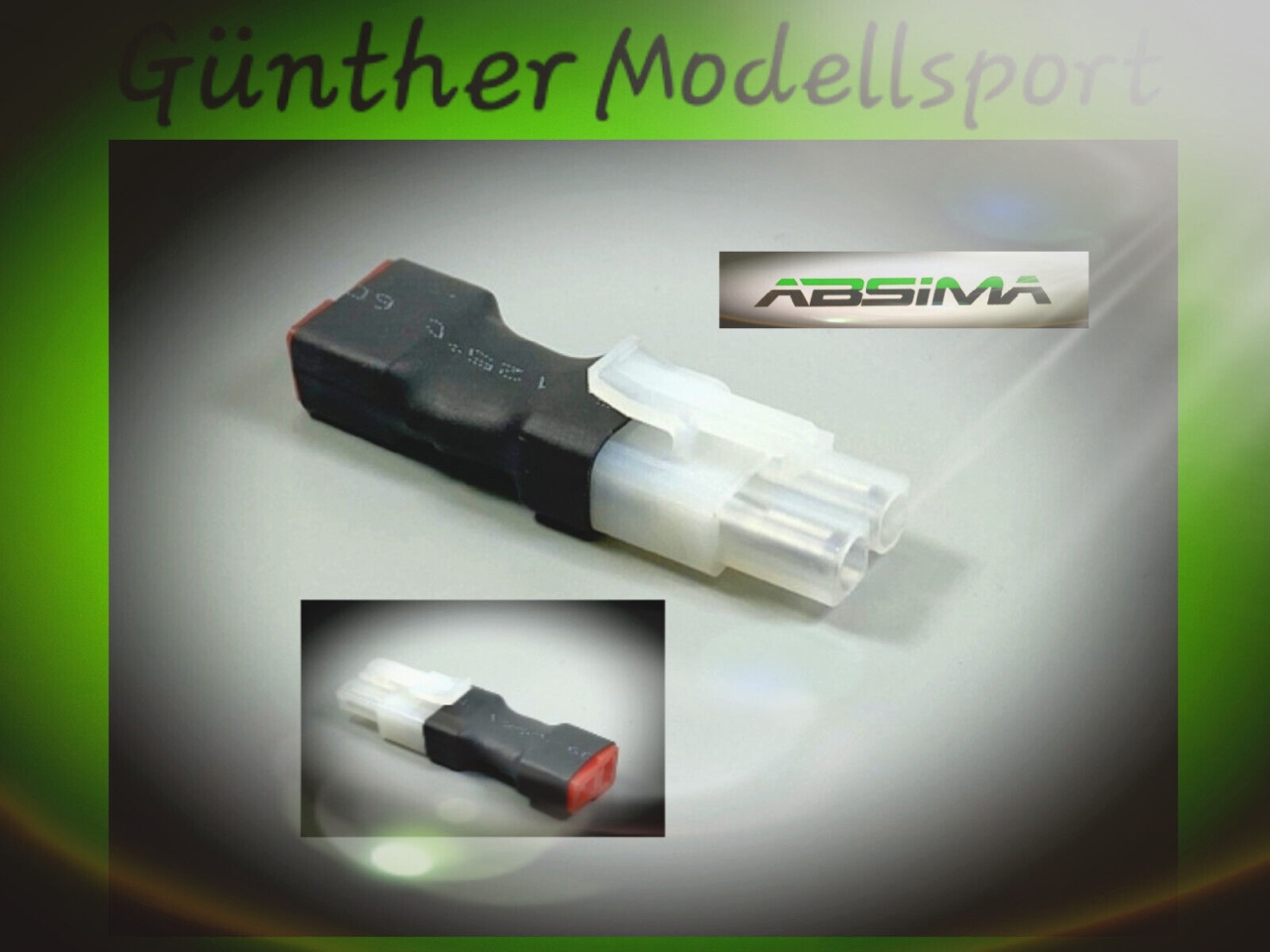 Absima Adapter T-plug Buchse - Tamiya Stecker, 3040040