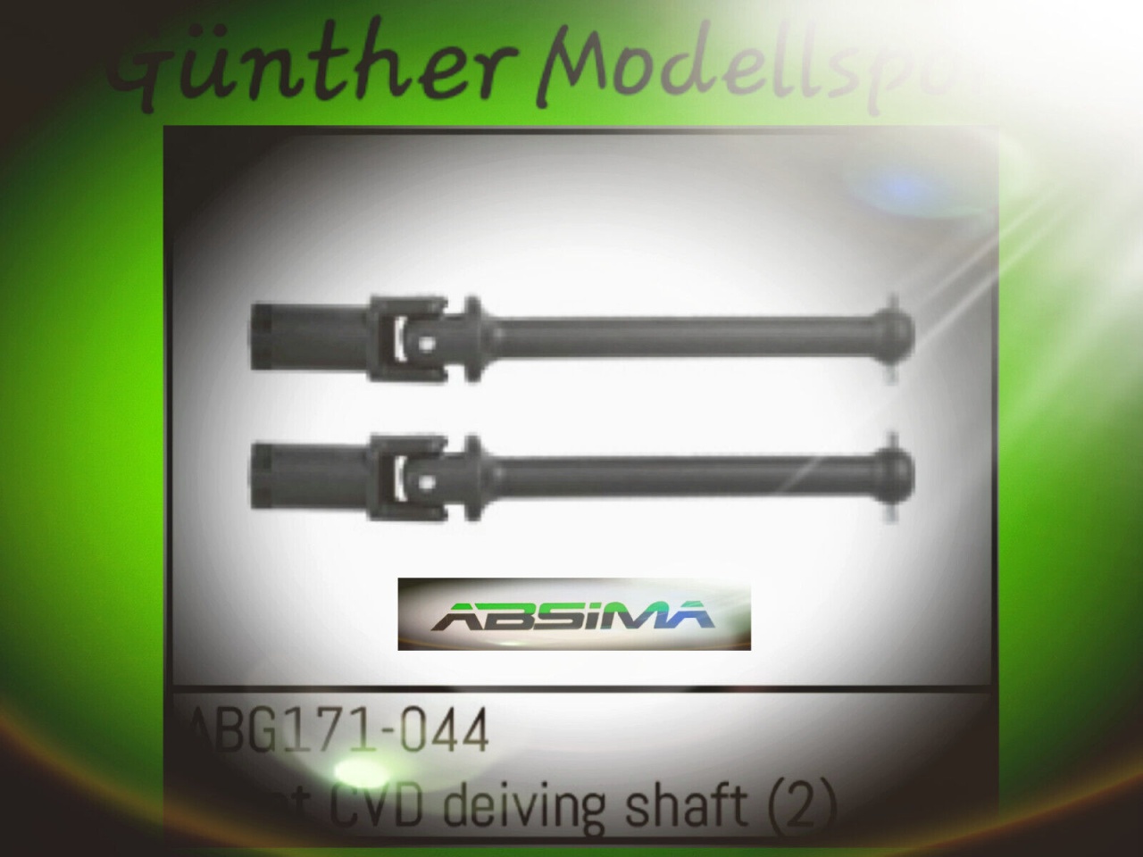 Absima 1:14 Power/Charger/Racing Front CVD Drive Shaft (2),