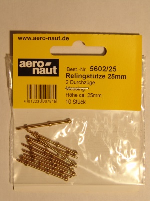 Relingstütze 25mm 5602/25 v. Aeronaut