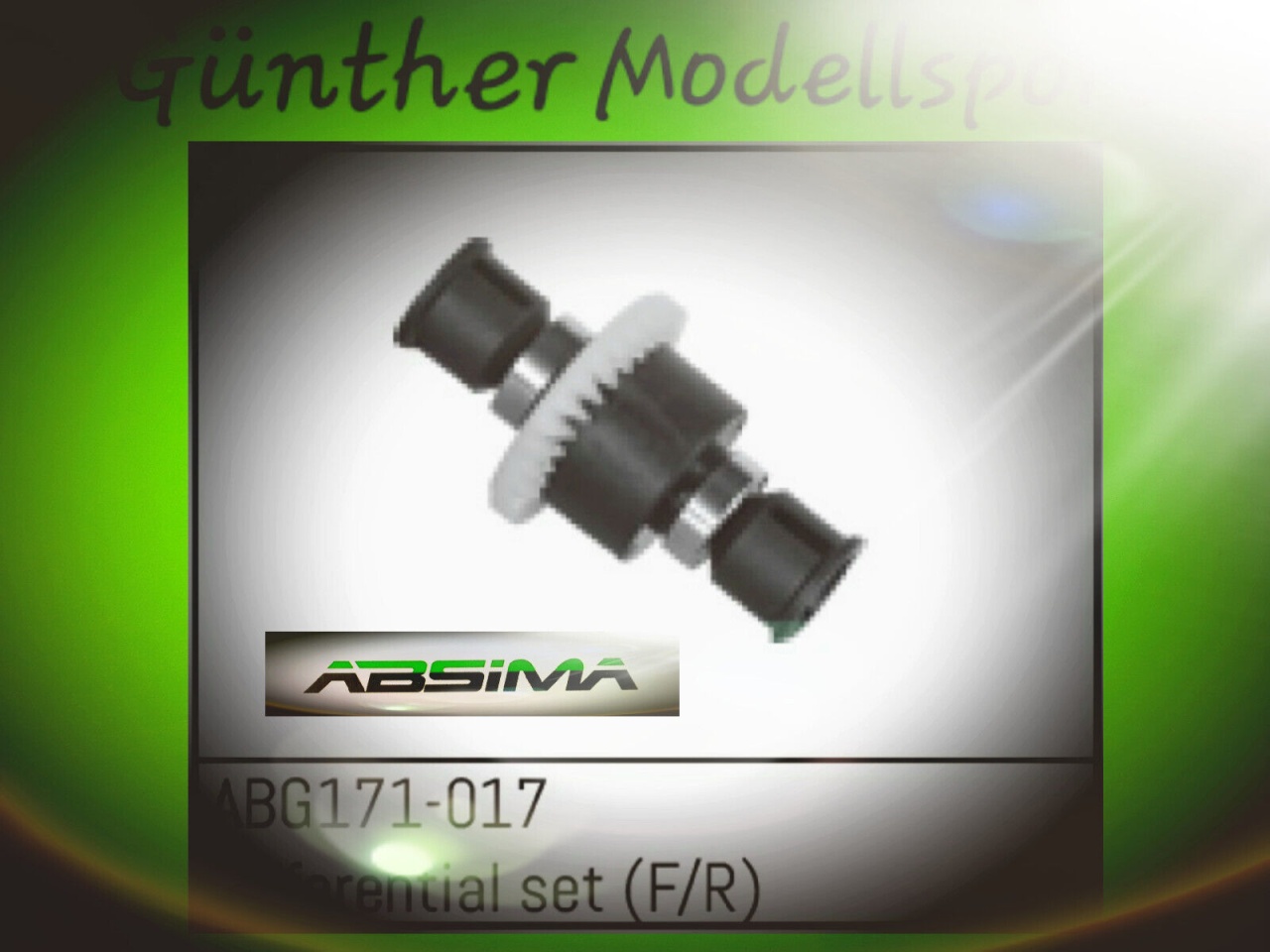 Absima 1:14 Power/Charger/Racing » Differential F/R,
