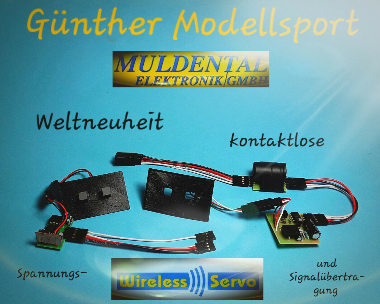 Muldental Elektronik WS1 Wireless Servo, Neuheit 13001