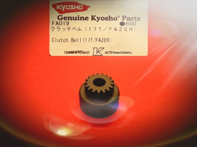 Kupplungsglocke Clutch Bell (17T/Fazer) Nr.: FA019 v. Kyosho