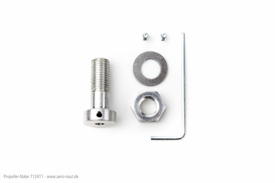 Propeller-Nabe Alu M8/4,0mm