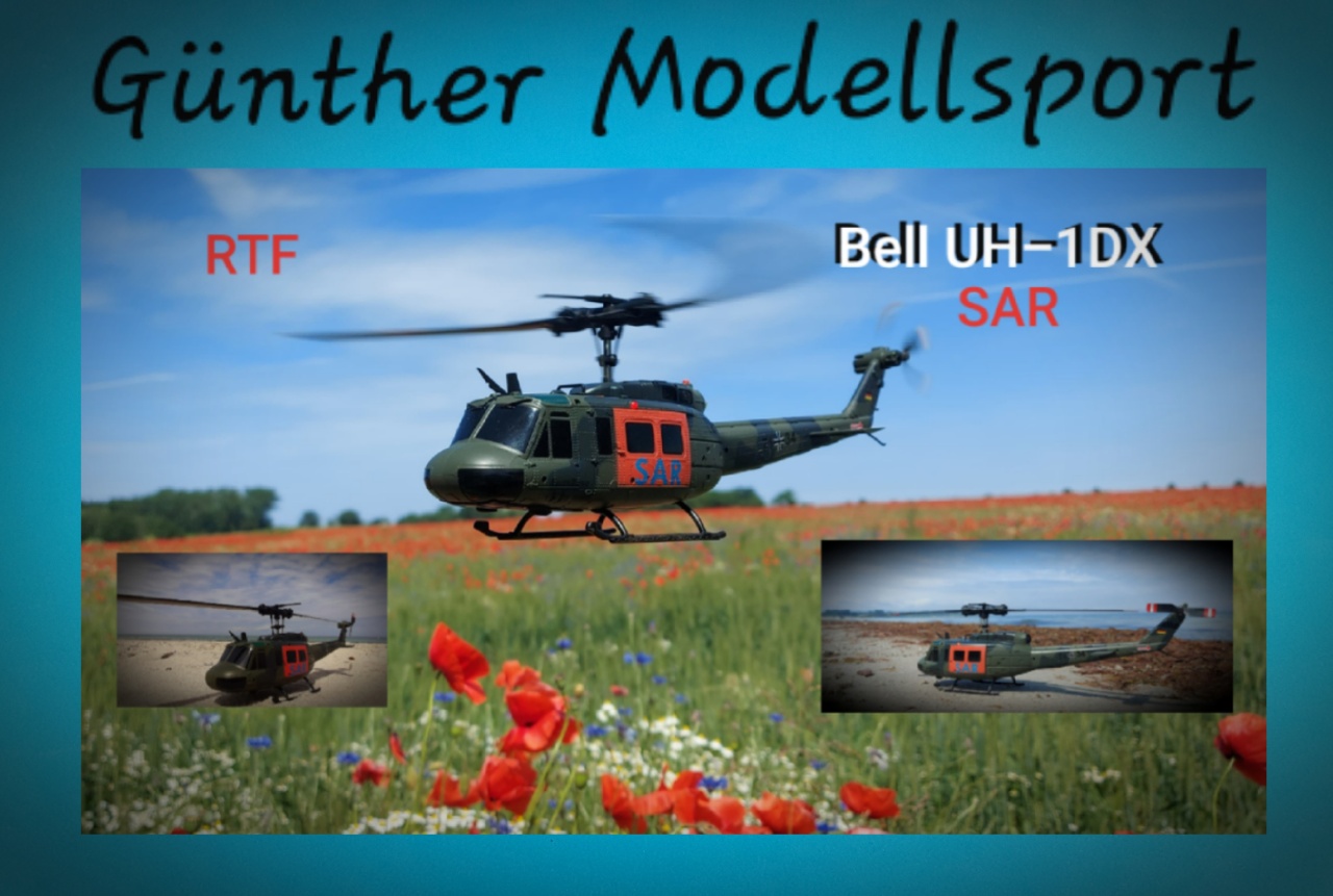 Pichler Bell UH-1DX Helicopter (SAR) RTF