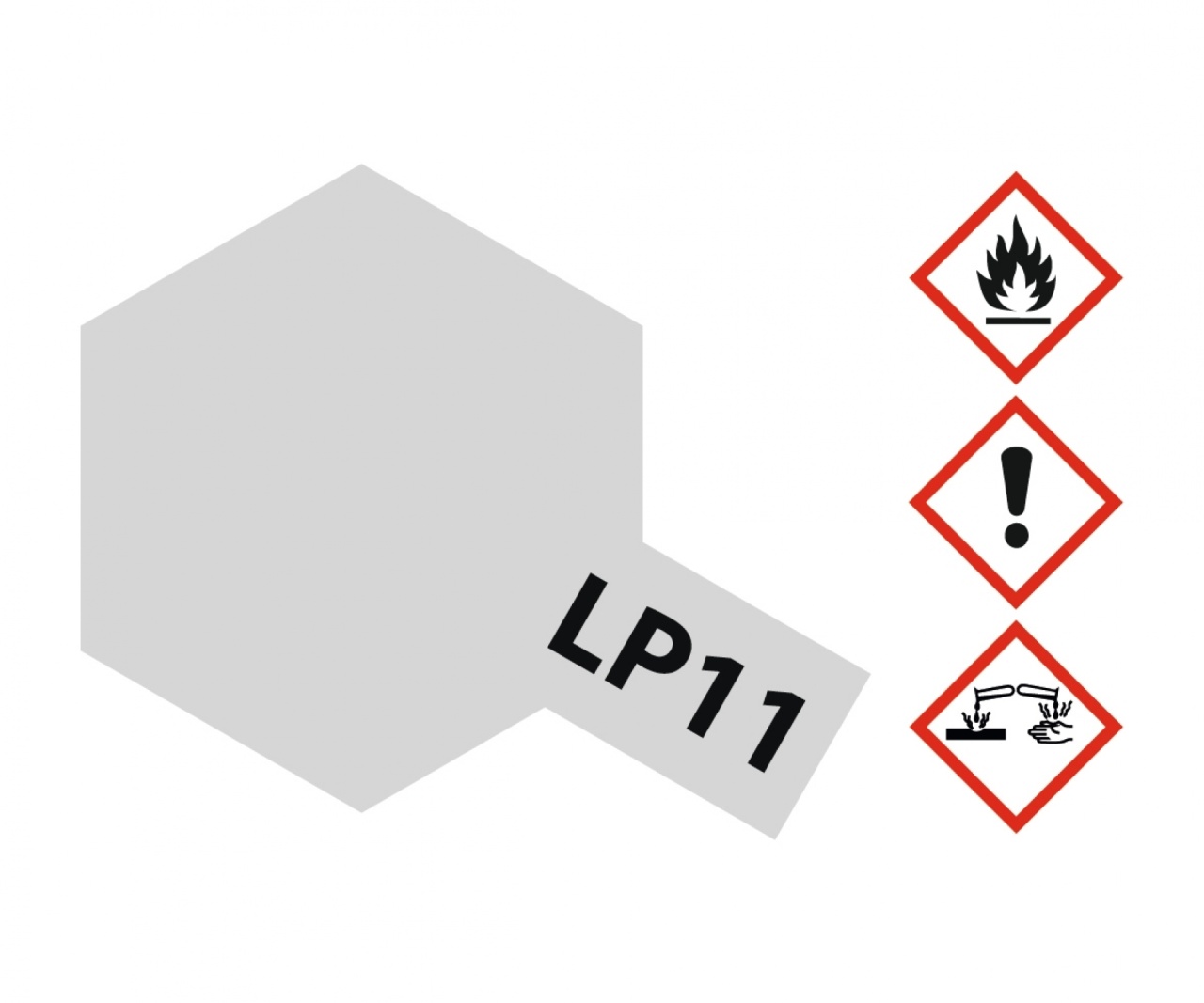 LP-11 Silber glänzend 10ml, 349,-EUR/1L
