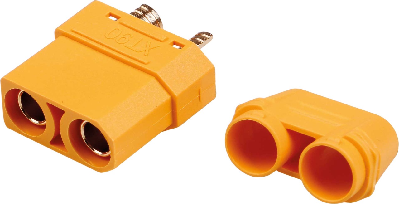 Robbe Modellsport XT-90 Buchsen mit Lötpin Abdeckung 5Stk