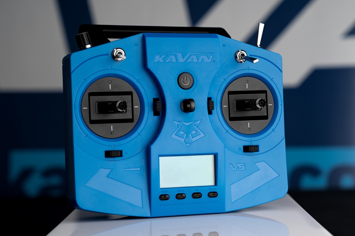 NEWS! Sender KAVAN V5 + R6L Empf&auml;nger - blau