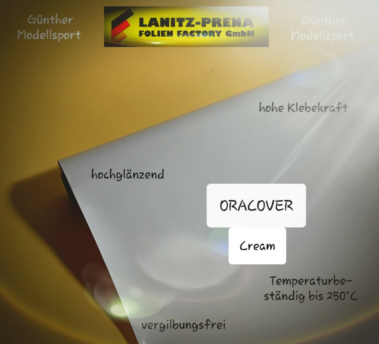 Oracover Bügelfolie cream, 1m/17,25euro, 21-012-010