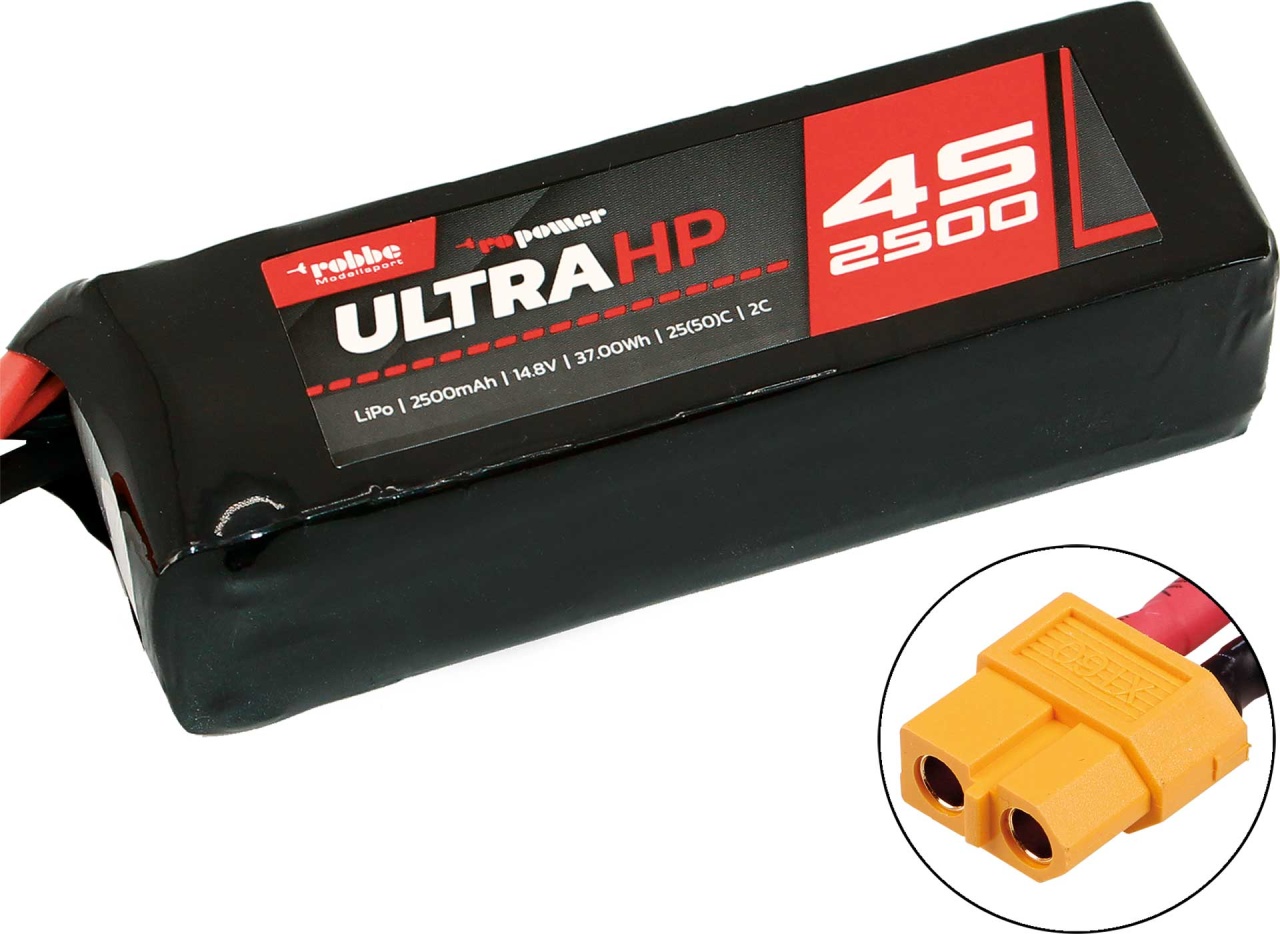 Robbe, RO-POWER ULTRA HP 2500MAH 14,8 VOLT 4S 25C(50)C