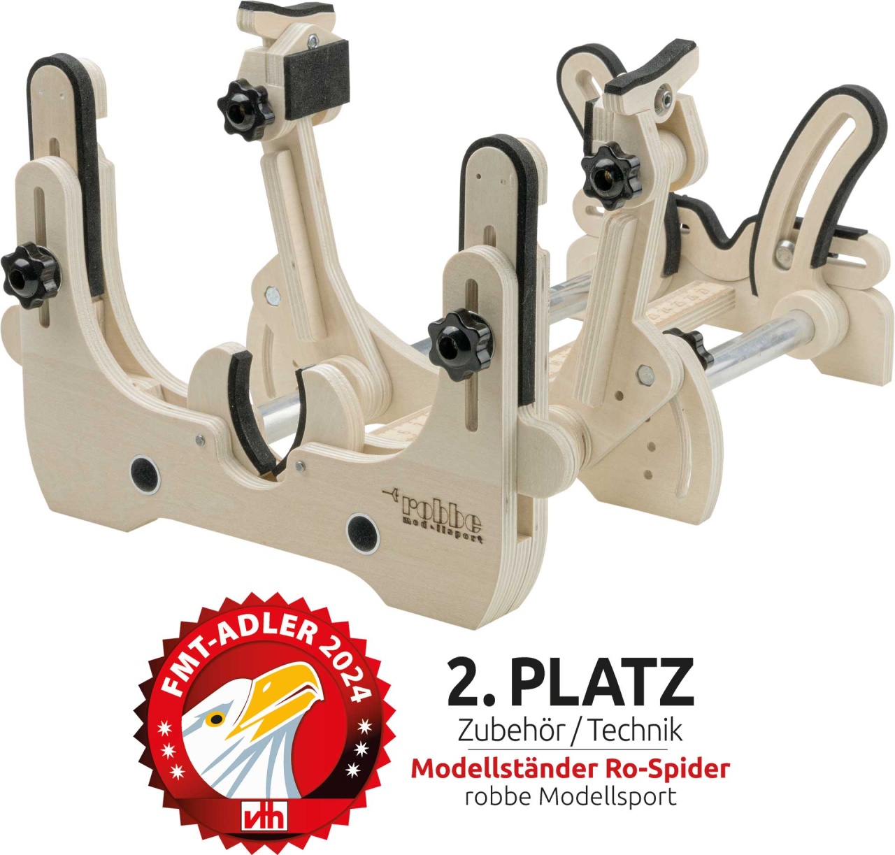 Robbe  Ro-Spider Schwerpunktwaage und Rumpfhalter