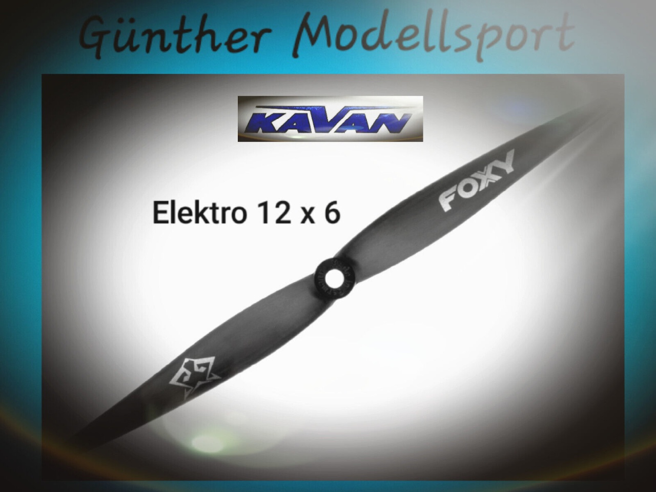 Kavan FOXY Electro Luftschraube 12x6, 2VRP1206E