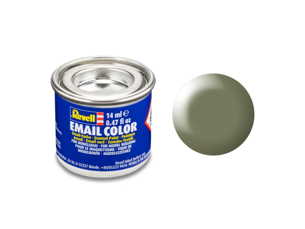 schilfgrün, seidenmatt RAL 6013 14 ml-Dose Revell