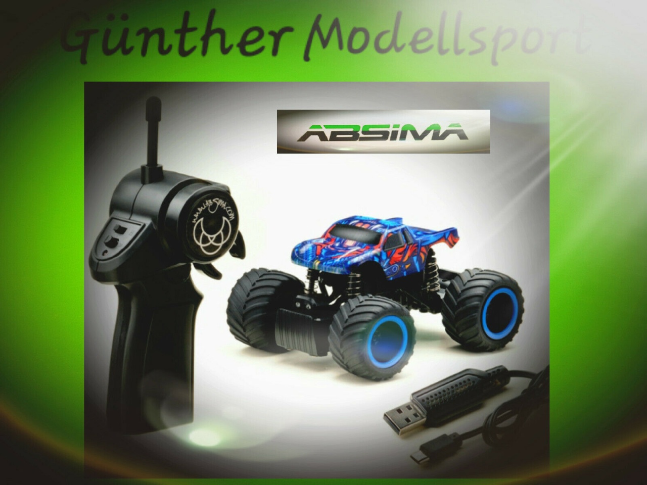Absima Die 2. Generation 1:32 EP Mini Racer RTR Big Foot