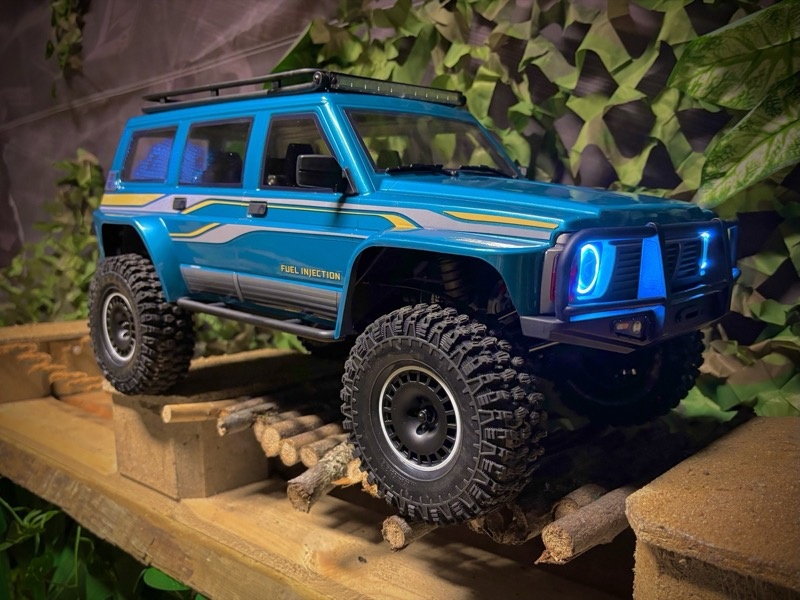 1:10 EP Crawler CR4.4 PATROLhellblau RTR