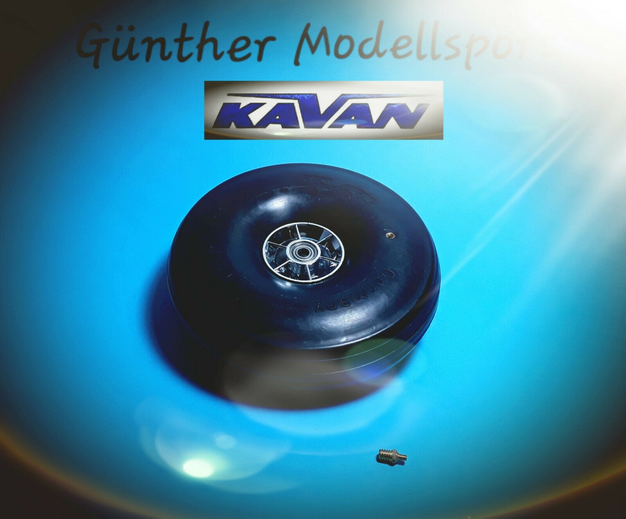Kavan SuperLt.Rad 150mm m.Kugell., 1 Stück, KAV0267