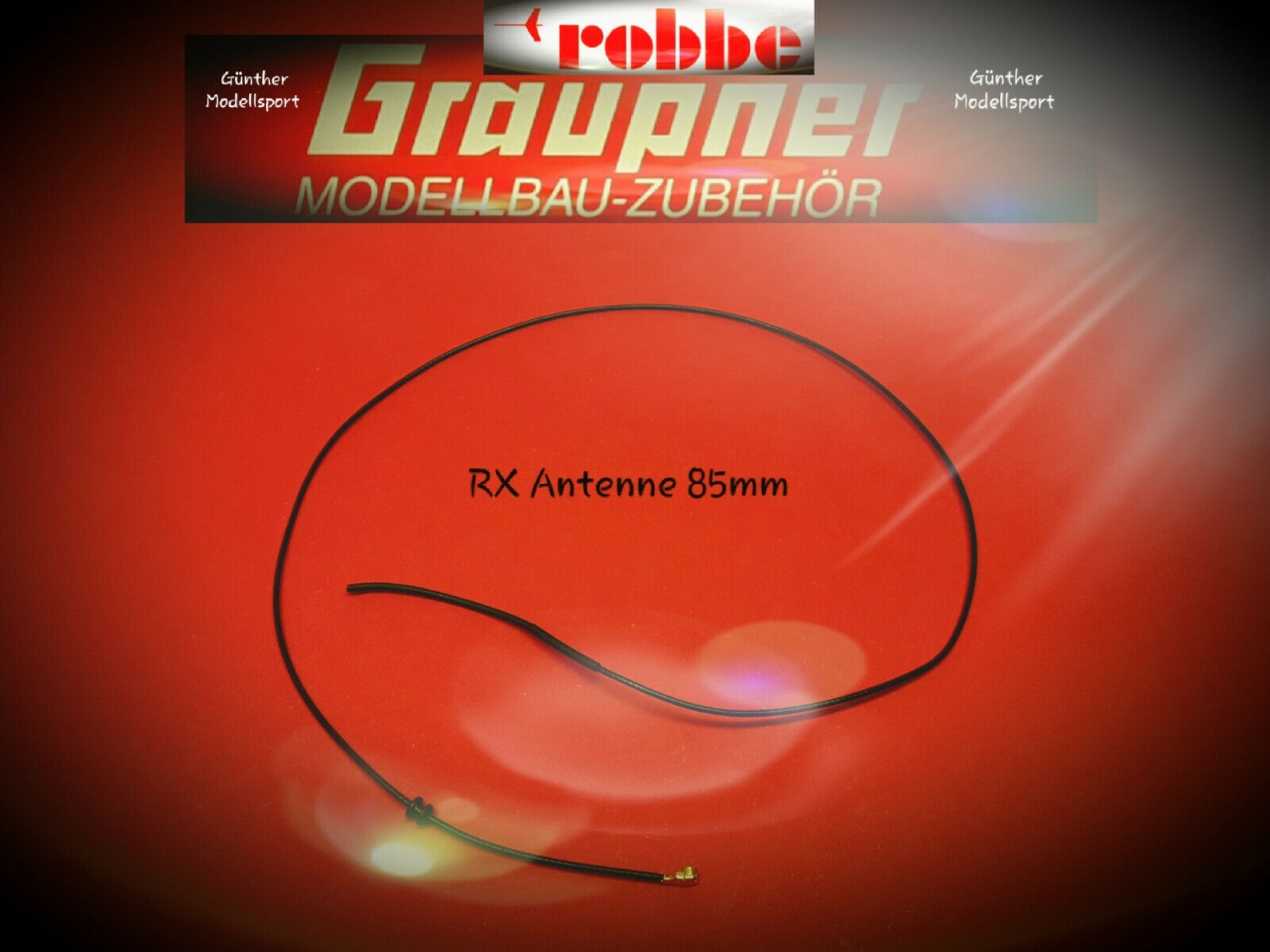 robbe Graupner RX EMPFÄNGER ANTENNE HOTT 85MM 33500.0