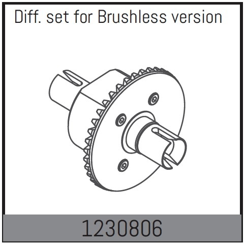 1:10 Desert Buggy ADB1 »Differential vorne/hinten BL-Version