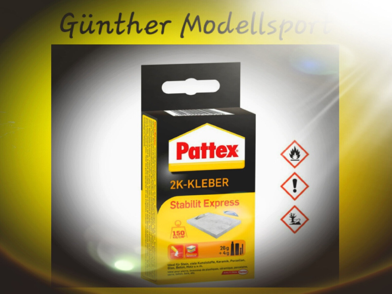 Pattex Stabilit Express Klebstoff 30g, 498,33euro/kg, ro5015