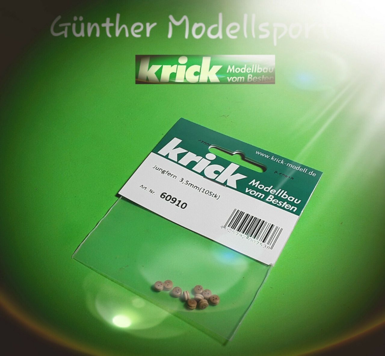 Krick Jungfern 3,5mm(10Stk), 60910