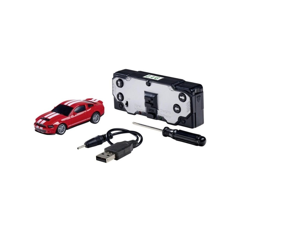 Carson Nano Racer Ford Mustang Shelby GT500 rot, 500404335