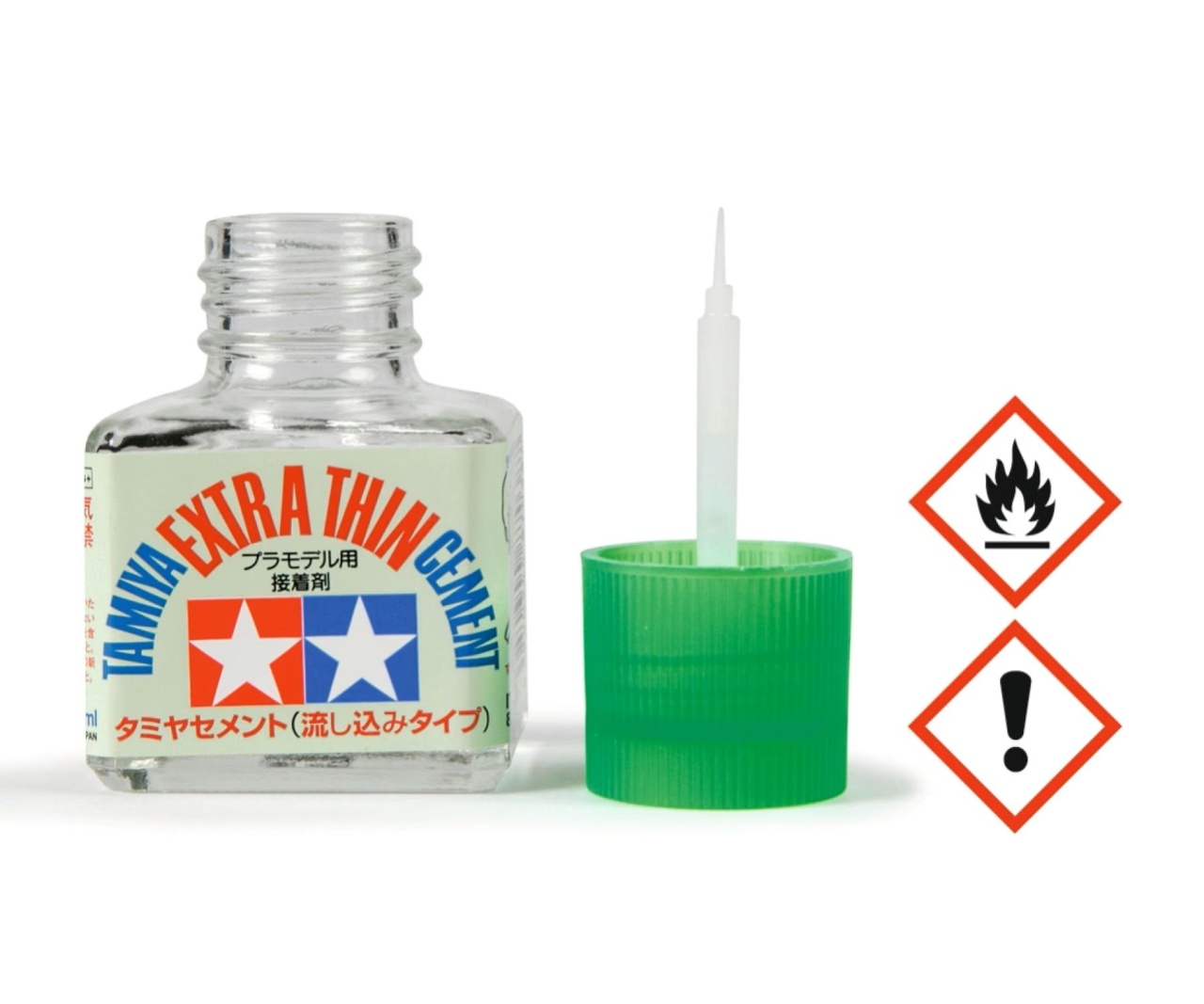 TAMIYA Plastikkleber 40ml extrad&uuml;nn