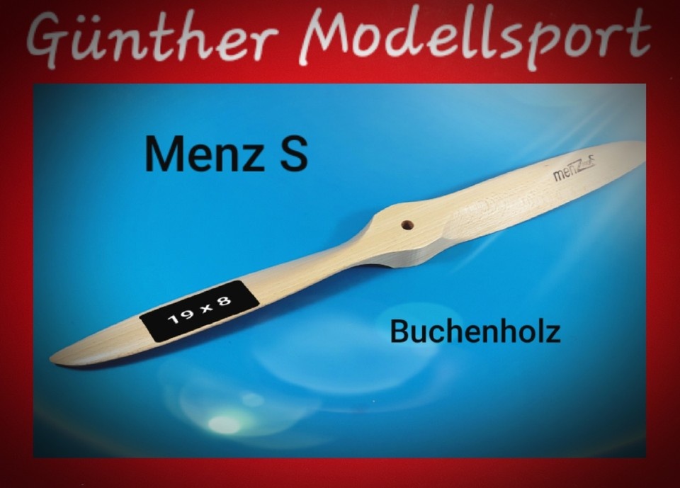 Menz S Holzluftschraube 19x8, 0198