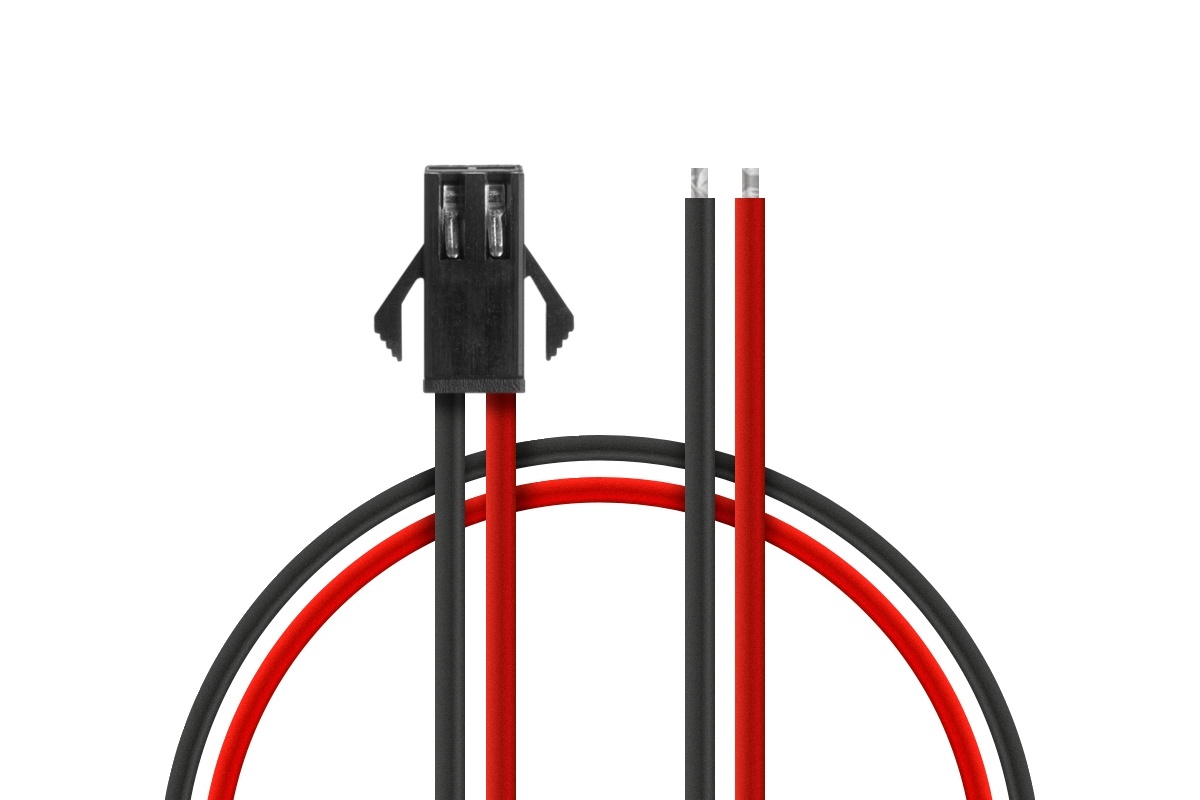 JST-SM 2,54mm 2Pin Stecker weiblich 5 Stück