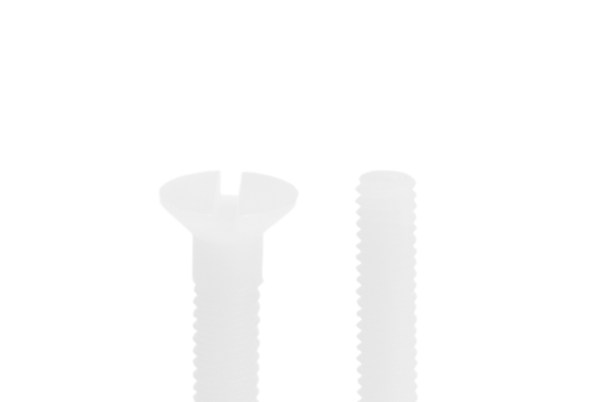 Senkkopfschraube, Nylon M4x30, 10 Stück