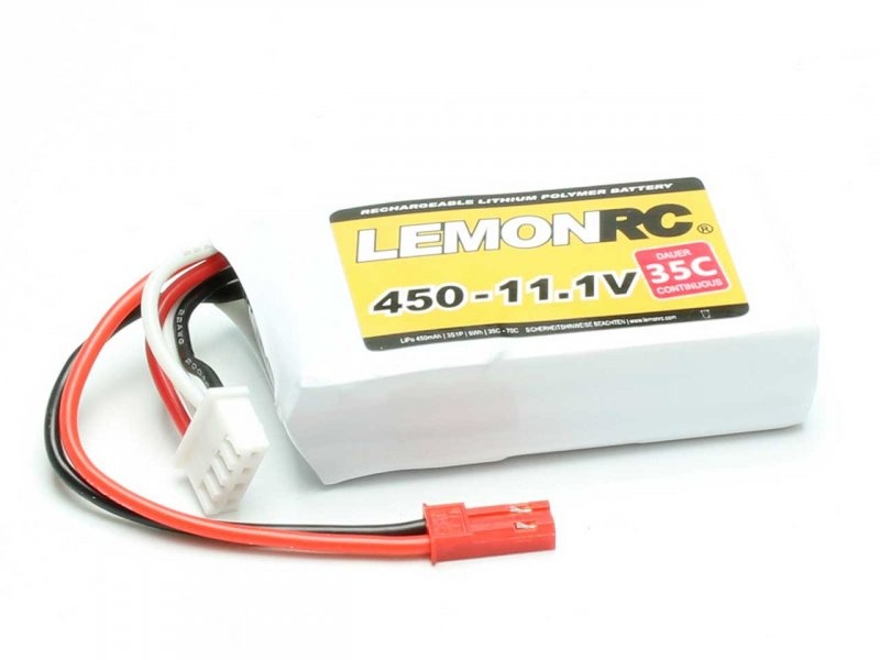LiPo Akku LEMONRC 450 - 11.1V (35C) JST