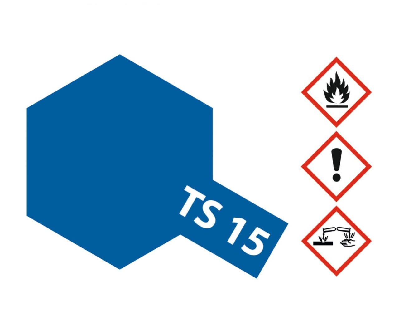 TS-15 Blau glänzend 100ml, 104,90EUR/1L