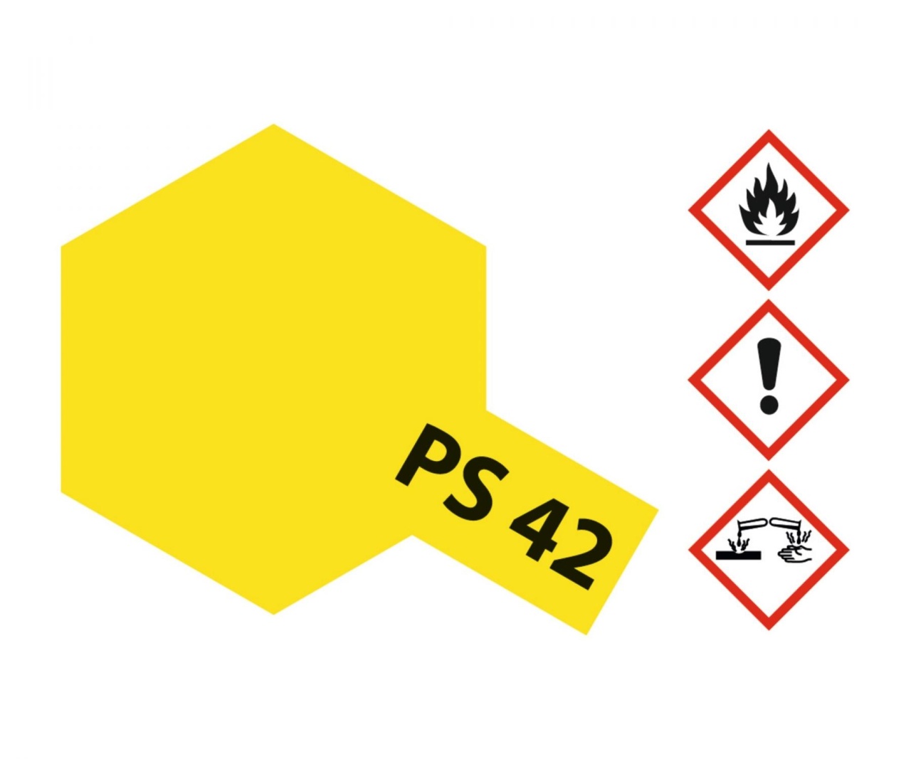 PS-42 Translucent Gelb Polyc. 100ml, 104,90EUR/1L