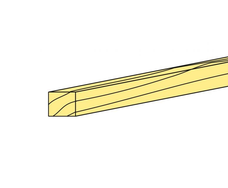Kiefernleiste 1000x 3x 3
