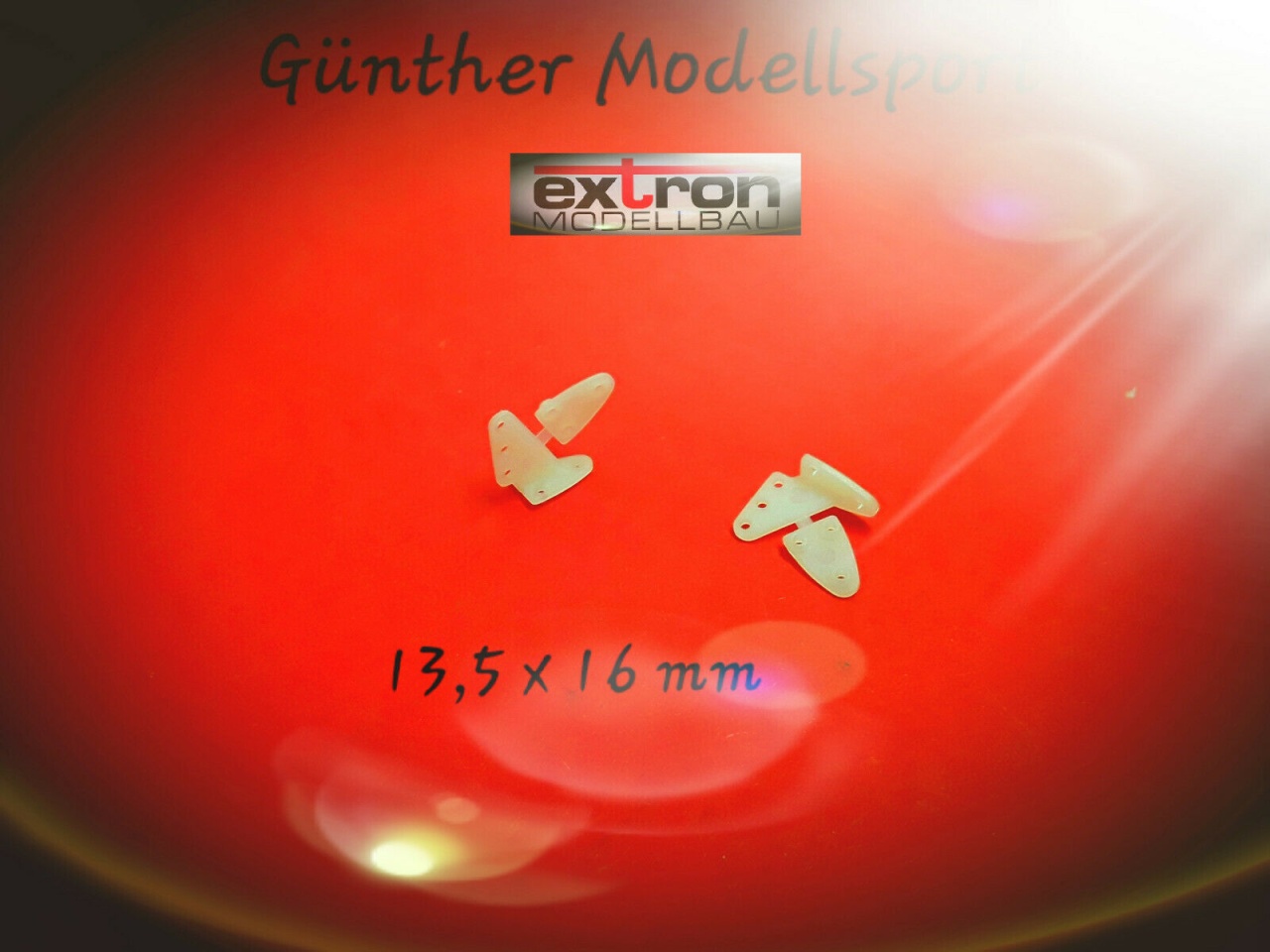 Extron Ruderhörner 13,5x16 mm (VE=2St.), X0803