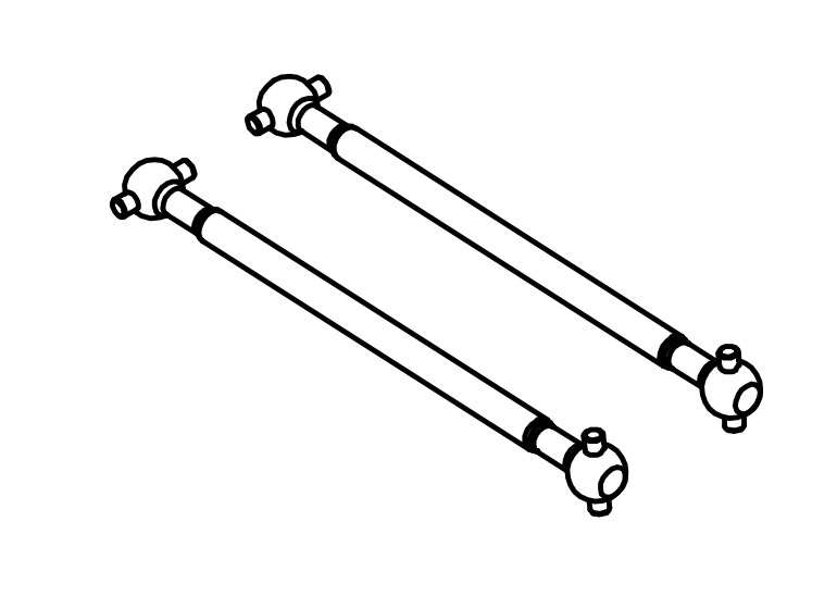 1:16 Mini AMT brushless »Rear Dogbones (2)