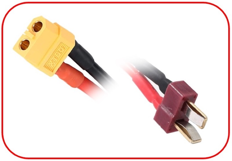 Ladekabel XT60 auf T-plug 15cm