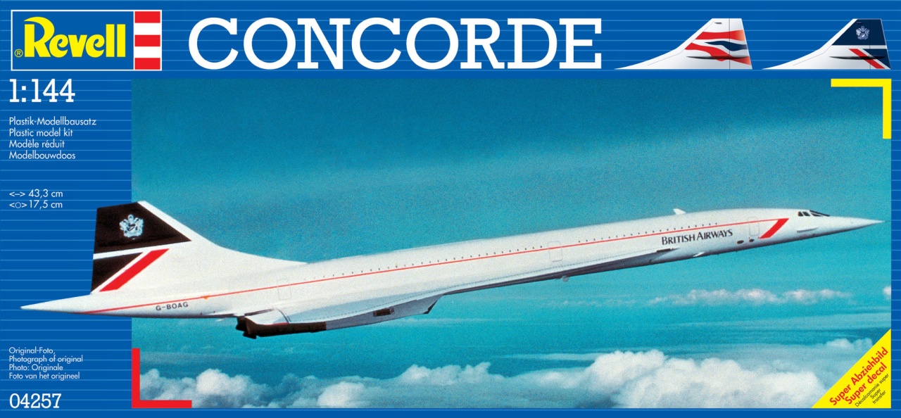 Concorde British Airways Revell 04257