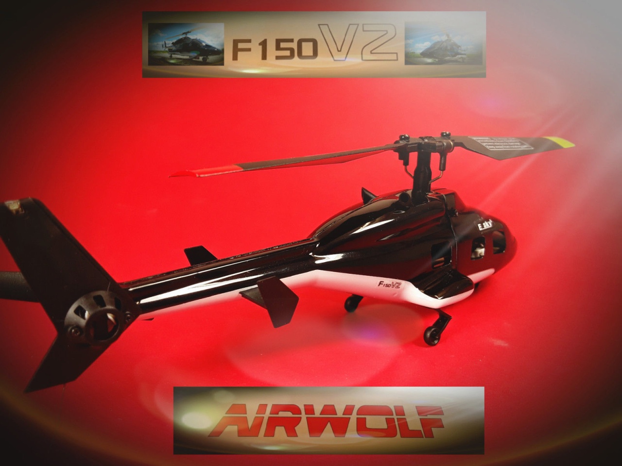ESKY F150 V2 Mini Helikopter Airwolf RTF (Mode2) Günther Modellsport