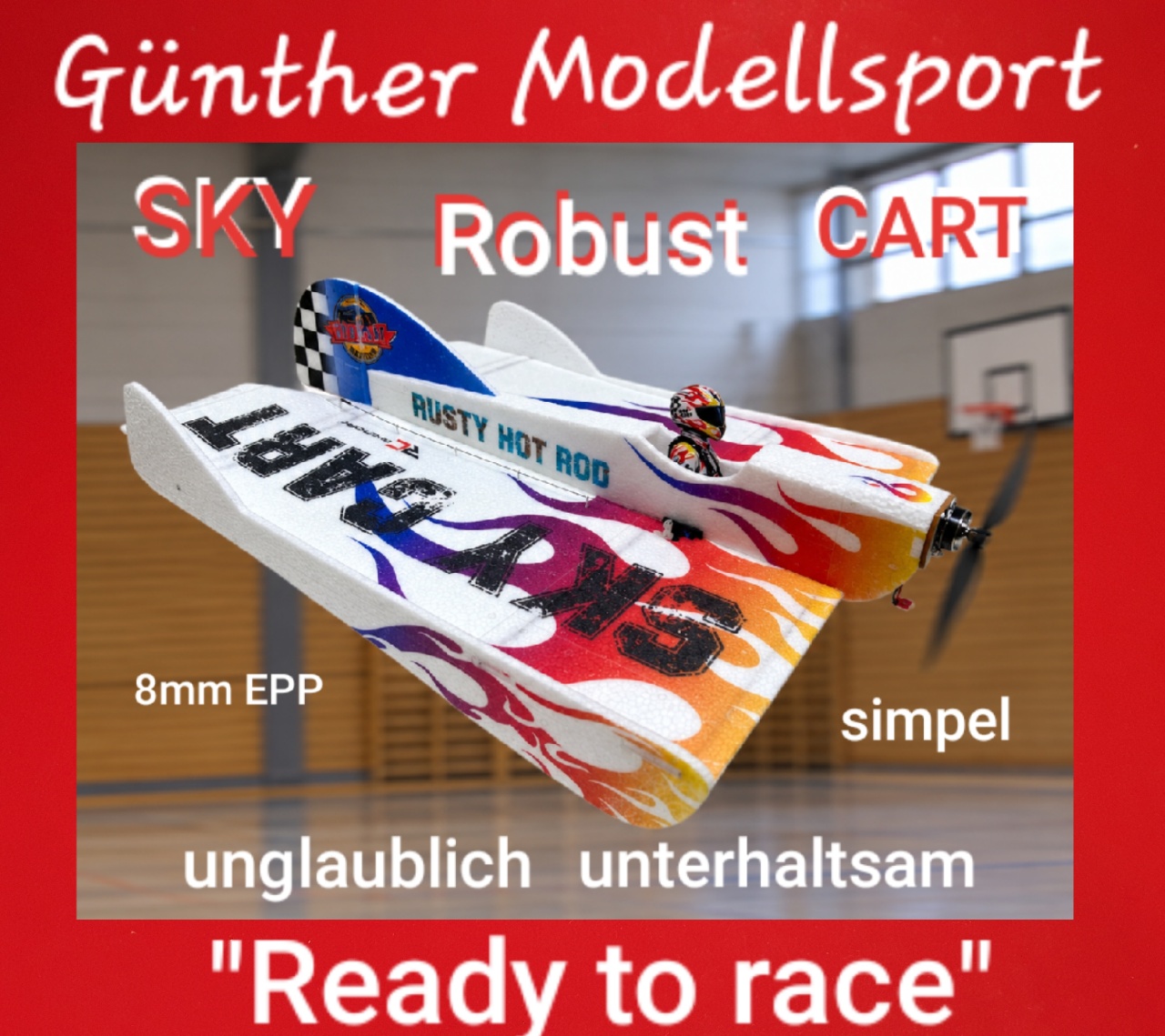 Sky Cart / 440mm (blau)