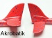 Wurfgleiter Tommy ACRO (rot) / 480mm