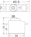 MASTER Servo DS3012 MG