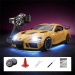 1:43 4WD Drift/Race Car TOYOTA SUPRA RTR - gelb
