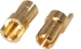 Goldkontakt 6mm Stecker 5Stk.